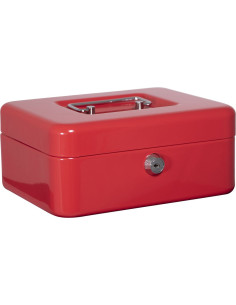 CAJA CAUDALES-12 ROJO