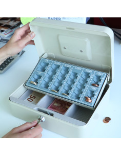 CAJA CAUDALES-13 BEIGE