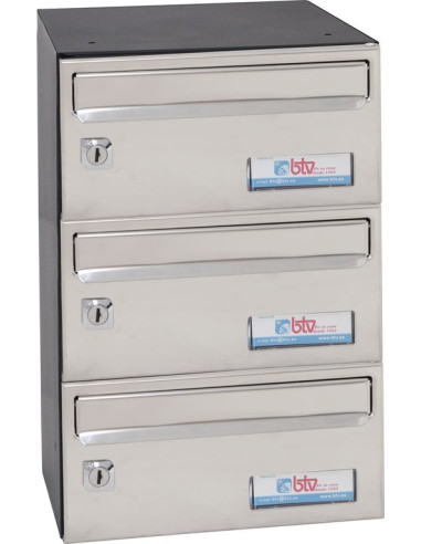 BUZÓN BARAJAS ACERO INOXIDABLE BRILLO...