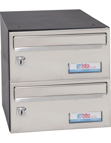 BUZÓN BARAJAS ACERO INOXIDABLE BRILLO...