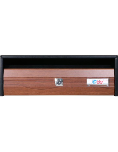 BUZÓN TROYA NOGAL 120×345×250 mm