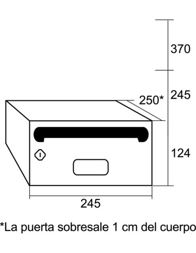 BUZÓN MERCURIO ORO G3