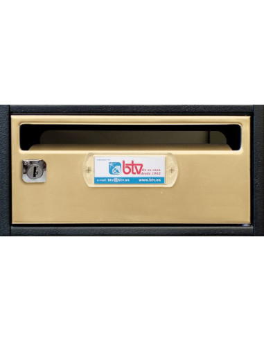 BUZÓN MONCAYO ORO 240x350x120 mm G2