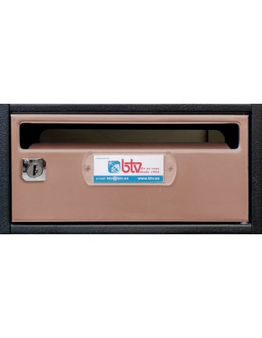 BUZÓN MONCAYO BRONCE 240x350x120 mm G2