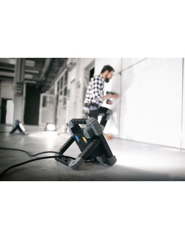 Foco LED portátil TORAN con Bluetooth...