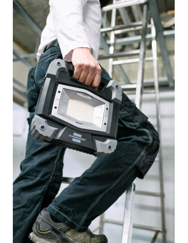 Foco LED portátil TORAN con Bluetooth...