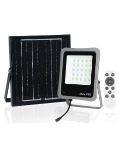 FOCO SOLAR 25 W CON MANDO A...