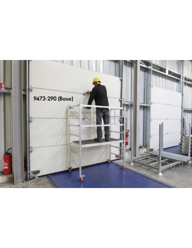 Andamio EN1004 de aluminio tubular...