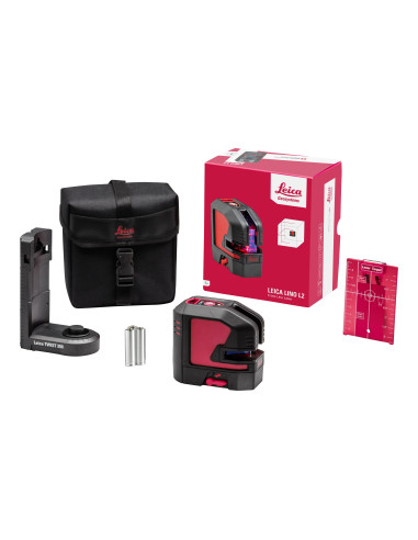 Nivel láser de líneas Lino L2s con pilas