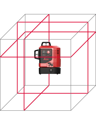 Nivel láser de líneas de 360 grados...