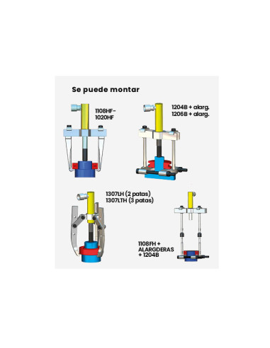 CONJUNTO EXTRACTOR HIDRÁULICO...