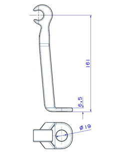 PATA PARA EXTRACTOR DE BUJES