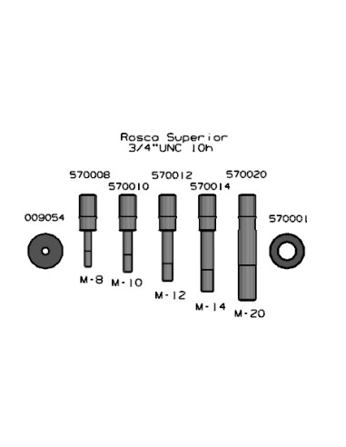 JUEGO DE TORNILLOS Y ARANDELAS PARA...