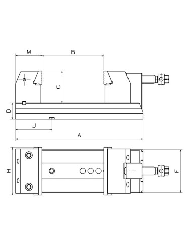 MORDAZAS FORZA DE BOCA ALTA