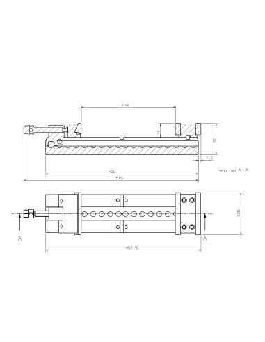 MORDAZA FORZA DOBLE CON BOCA DE 125MM