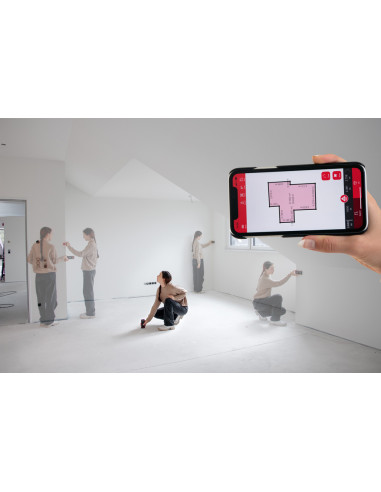 Medidor láser Disto D5 de 200 m con...