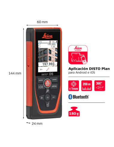 Set de medidor láser Disto D5 +...