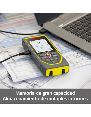 Medidor láser Disto X6 de 250 m con...