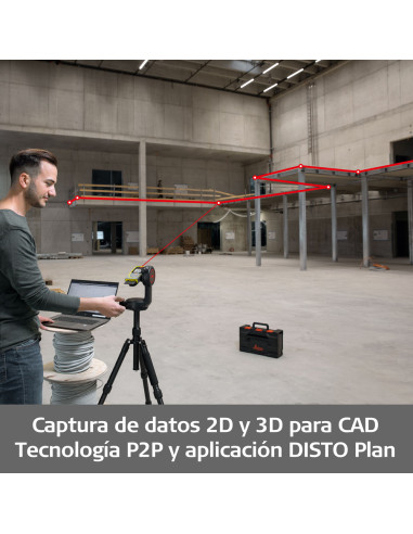 Pack medidor láser Disto X6 P2P