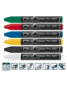 Marcador industrial crayon...