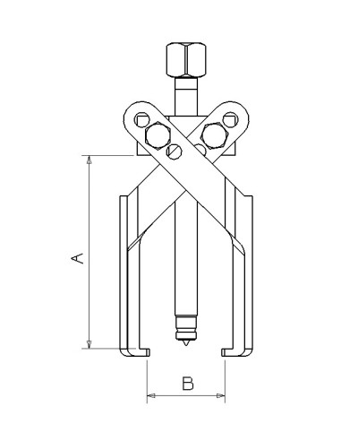 EXTRACTOR FORZA SERIE 2640 DE TIJERA