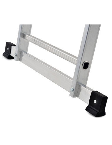 Escalera combinada de 3 tramos con...