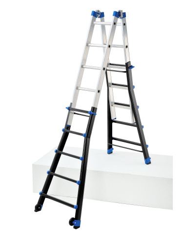 Escalera multifunción telescópica de...