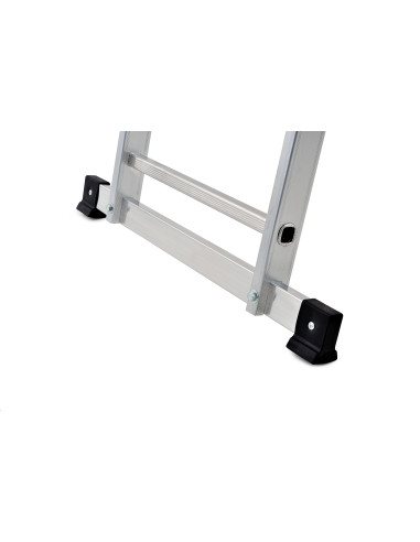 Escalera de apoyo de 2 tramos corredera