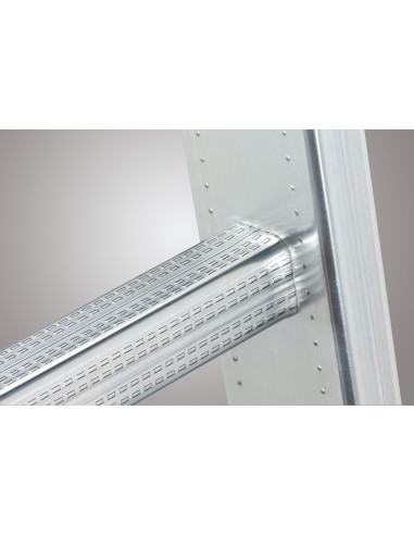 Escalera de apoyo de 2 tramos...