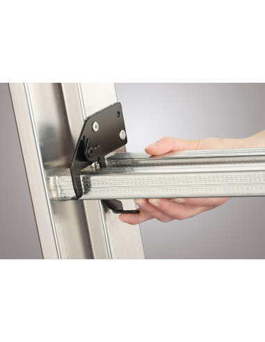 Escalera de apoyo de 2 tramos...