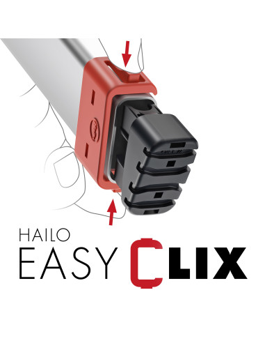 Escalera de tijera de aluminio con...