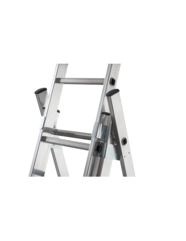 Escalera combinada de 3 tramos con...