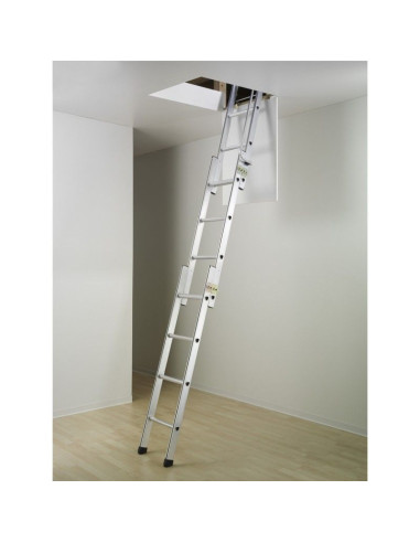 Escalera escamoteable de aluminio...