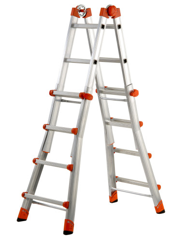 Escalera multifunción telescópica de...