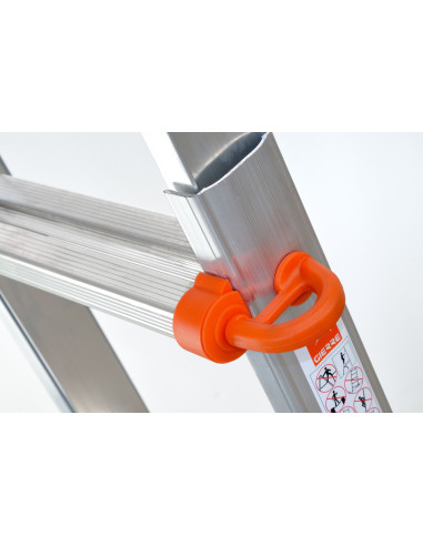 Escalera multiposición telescópica de...