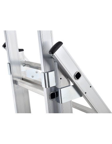 Escalera combinada de 3 tramos con...