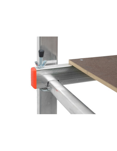 Andamio de aluminio combinado con...