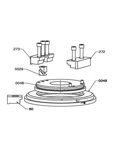 BASE GIRATORIA FORZA PARA MORDAZAS...