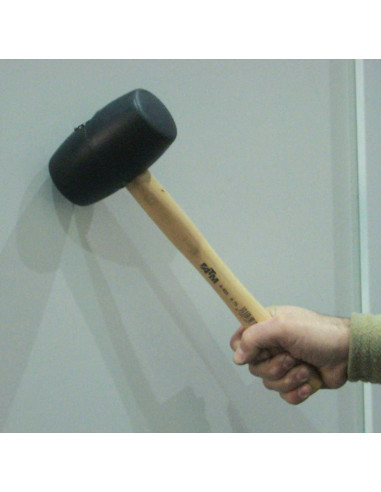 Maza de goma mango madera