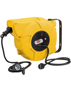 Enrollacables de carrete...