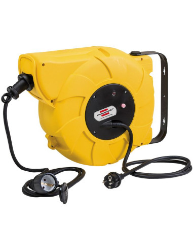 Enrollacables de carrete automático...