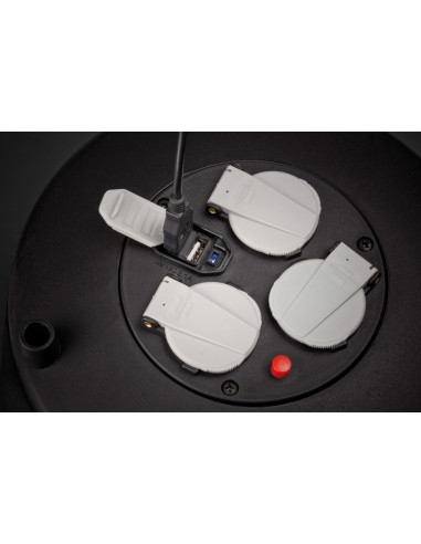 Enrollacables Vario-Line con función...