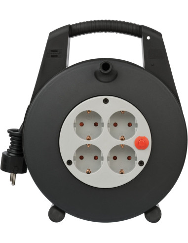 Enrollacables Vario-Line 4 tomas IP20...