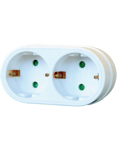 Enchufe adaptador de 2...