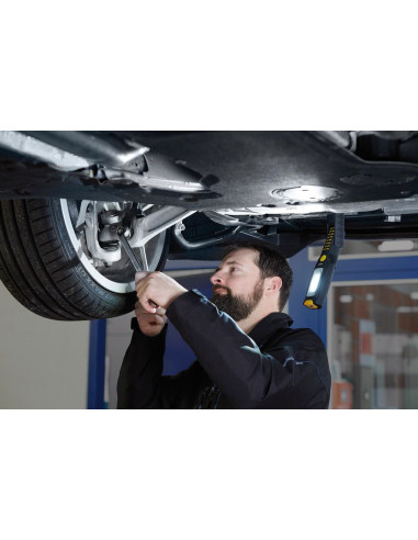 Linterna de trabajo LEDs con batería...