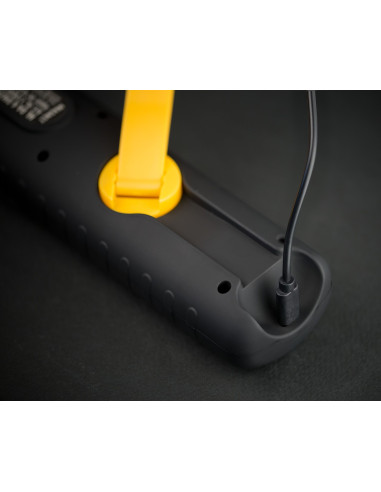 Linterna de trabajo LED con dinamo y...