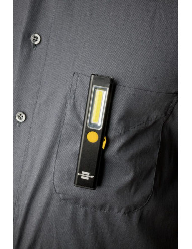 Linterna de trabajo LED con clip y...