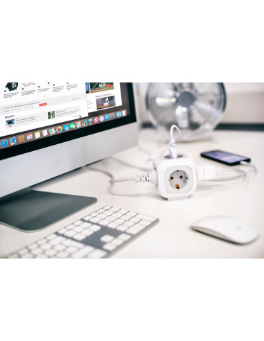 Ladrón múltiple en forma de cubo...