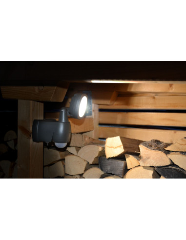 Foco LED de pared a batería LUFOS con...