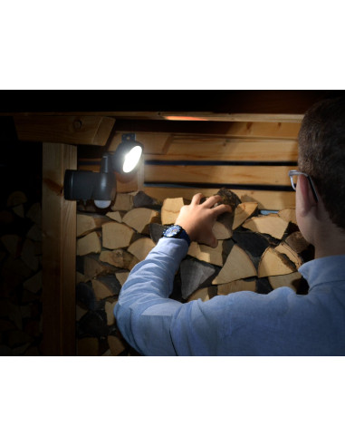 Foco LED de pared a batería LUFOS con...